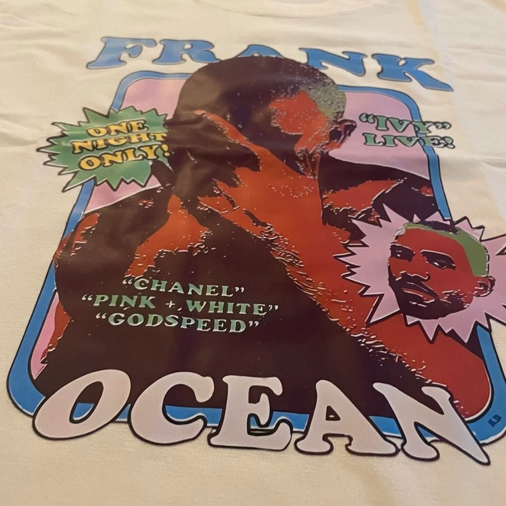 Frank Ocean Graphic Cream T-Shirt